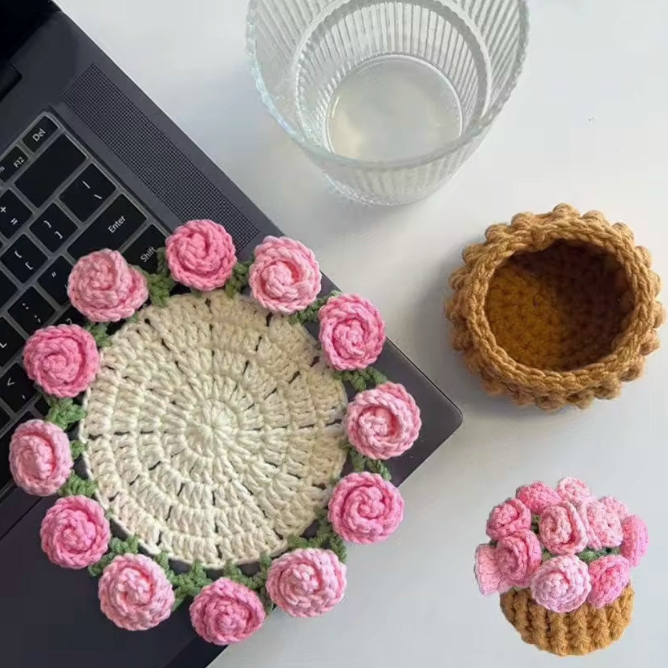 Handmade Crochet Coaster